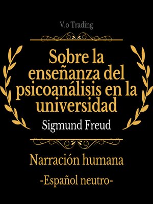 cover image of Sobre la enseñanza del psicoanálisis en la universidad